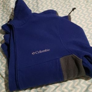 Blue Columbia Fleece Jacket